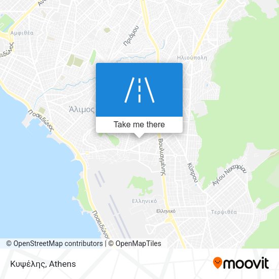 Κυψέλης map