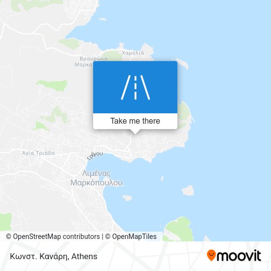 Κωνστ. Κανάρη map