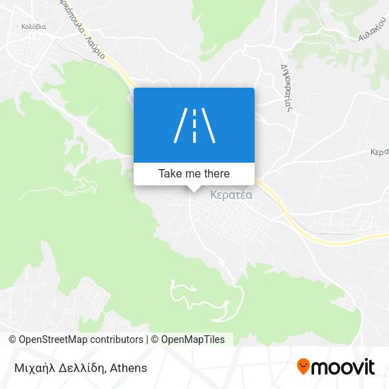 Μιχαήλ Δελλίδη map