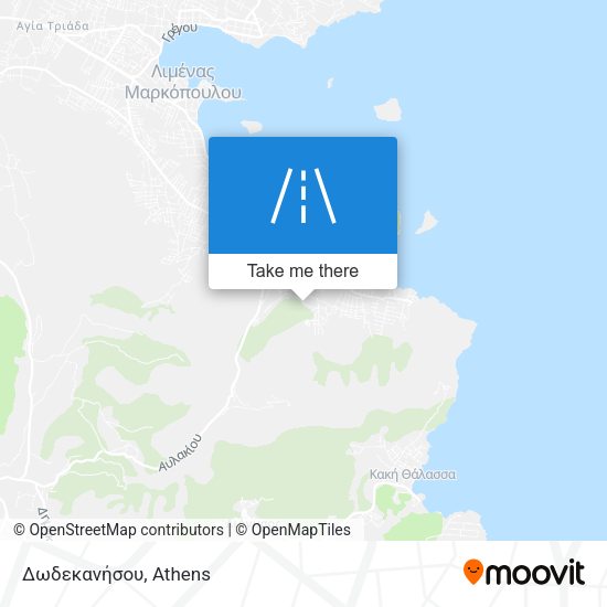 Δωδεκανήσου map