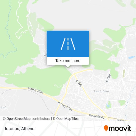 Ισιόδου map