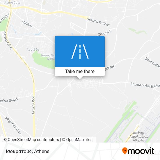 Ισοκράτους map