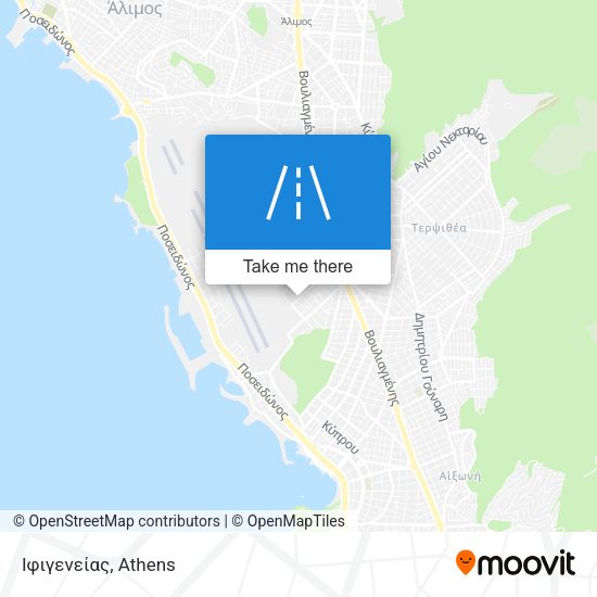 Ιφιγενείας map