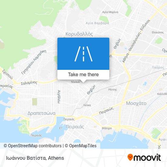 Ιωάννου Βατίστα map