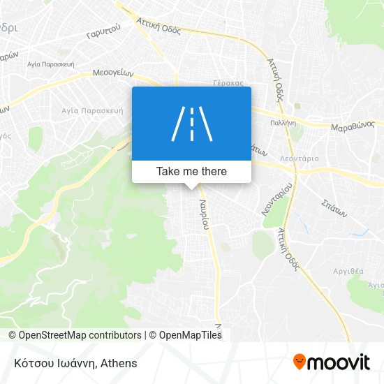 Κότσου Ιωάννη map