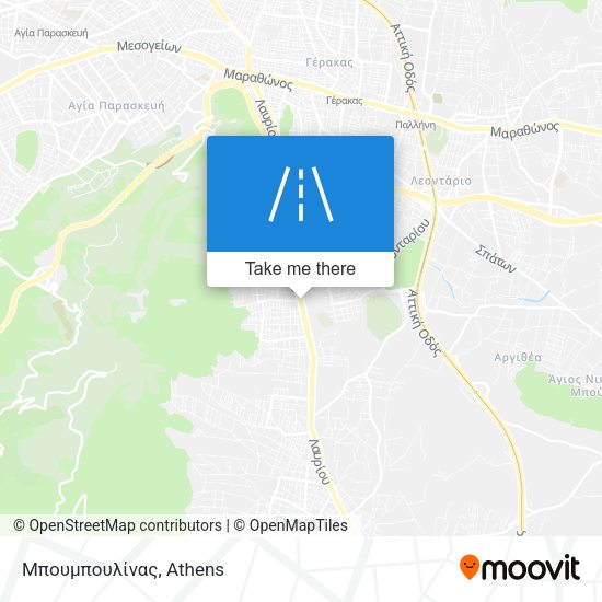 Μπουμπουλίνας map