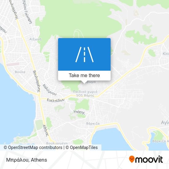 Μπράλου map