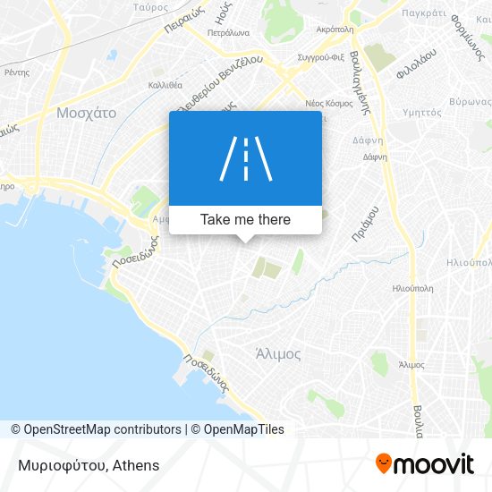 Μυριοφύτου map