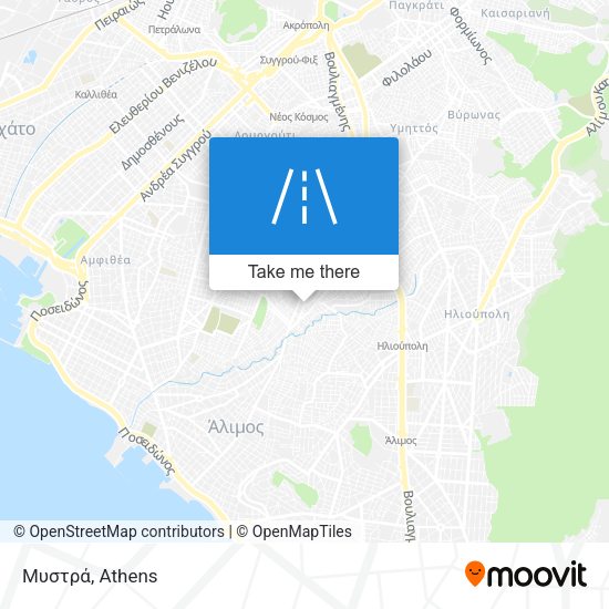 Μυστρά map