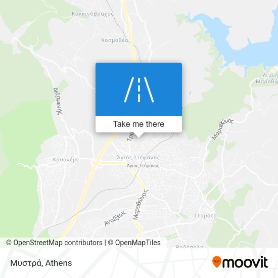 Μυστρά map