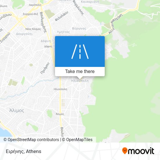 Ειρήνης map