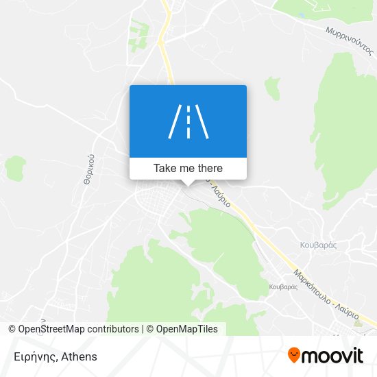 Ειρήνης map