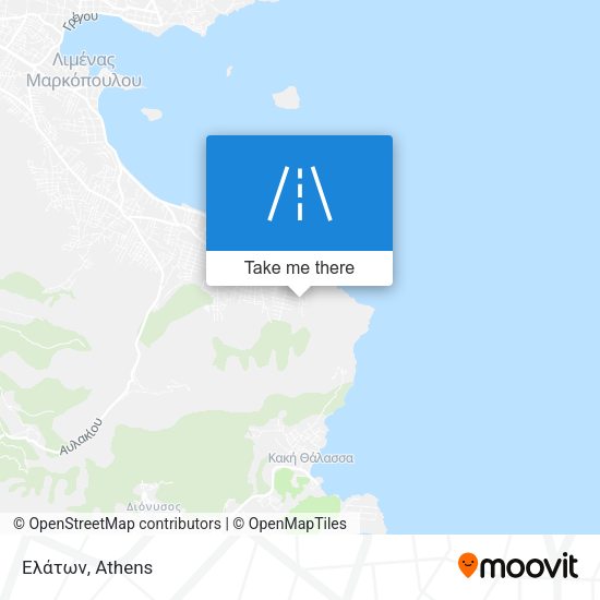 Ελάτων map