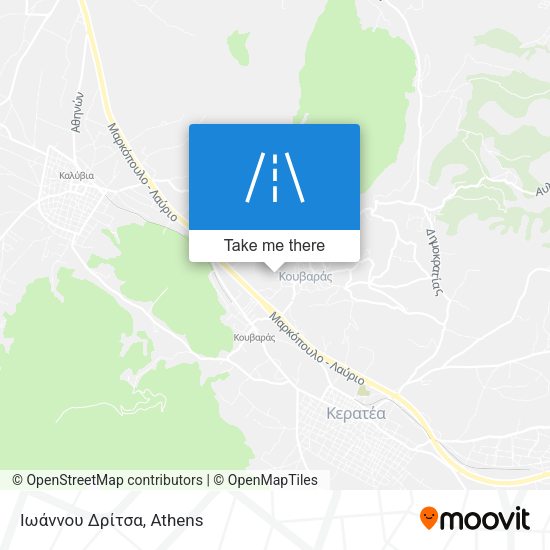 Ιωάννου Δρίτσα map