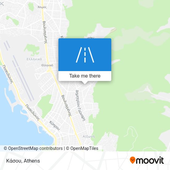 Κάσου map