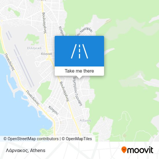 Λάρνακος map