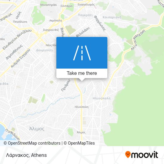 Λάρνακος map