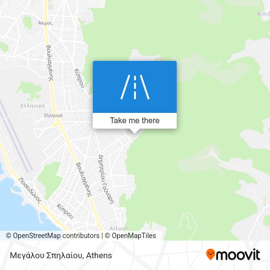 Μεγάλου Σπηλαίου map