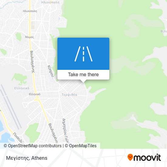 Μεγίστης map