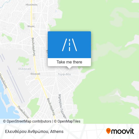 Ελευθέρου Ανθρώπου map