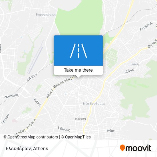 Ελευθέρων map