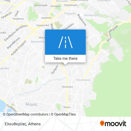Ελευθερίας map