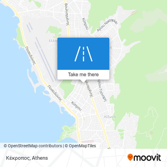 Κέκροπος map