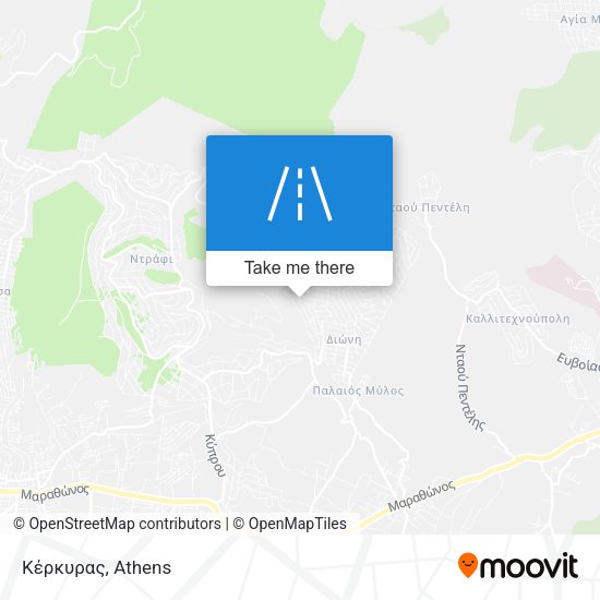 Κέρκυρας map