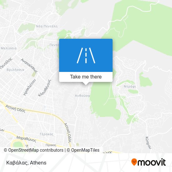 Καβάλας map