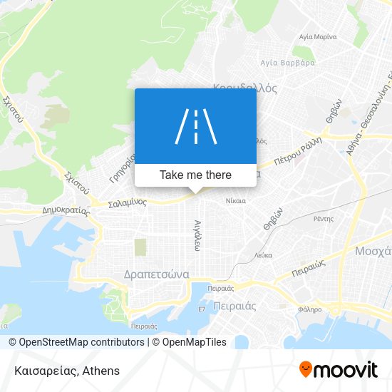 Καισαρείας map