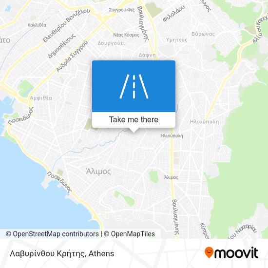 Λαβυρίνθου Κρήτης map