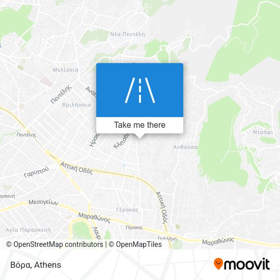 Βόρα map