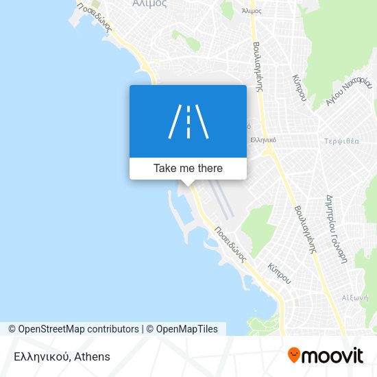 Ελληνικού map