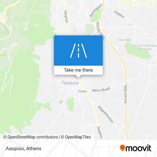 Λαυρίου map