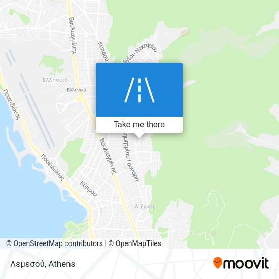 Λεμεσού map