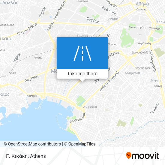 Γ. Kικάκη map