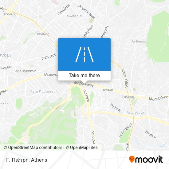 Γ. Πιέτρη map