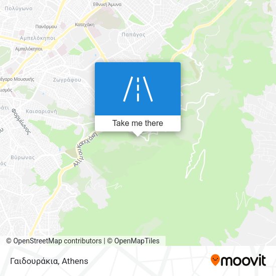 Γαιδουράκια map