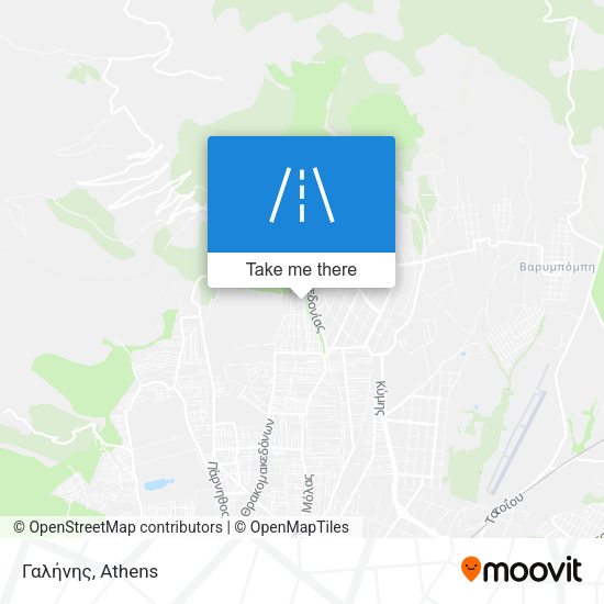 Γαλήνης map