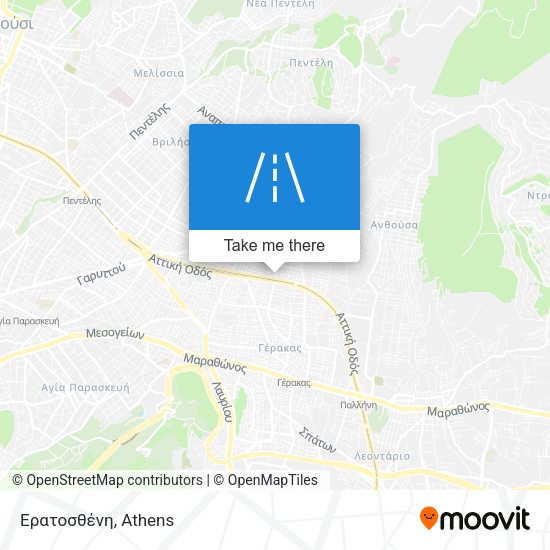 Ερατοσθένη map