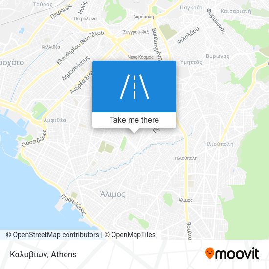 Καλυβίων map