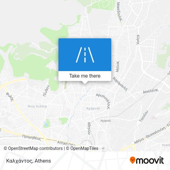 Καλχάντος map