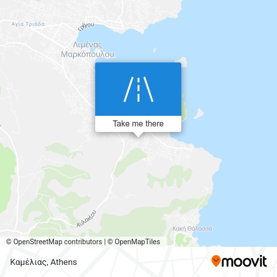 Καμέλιας map
