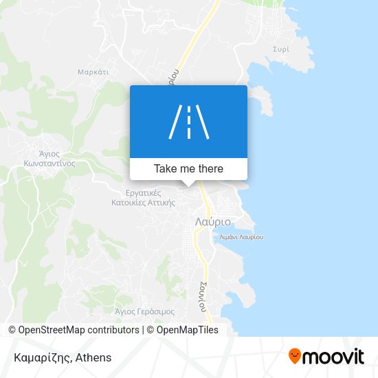 Καμαρίζης map