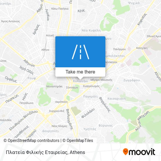 Πλατεία Φιλικής Εταιρείας map