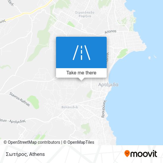 Σωτήρος map