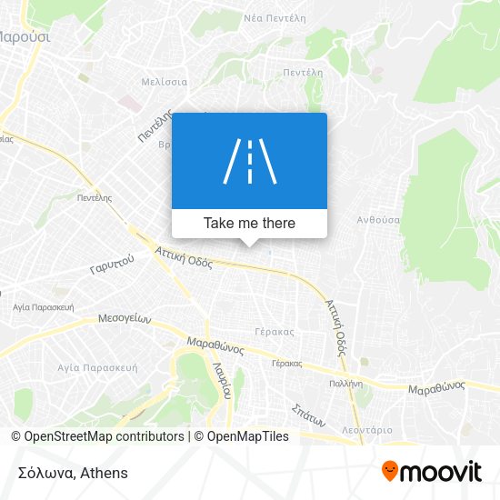 Σόλωνα map