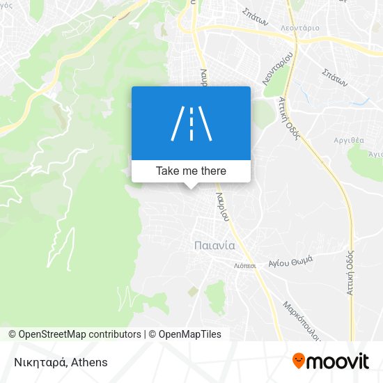 Νικηταρά map