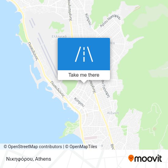 Νικηφόρου map