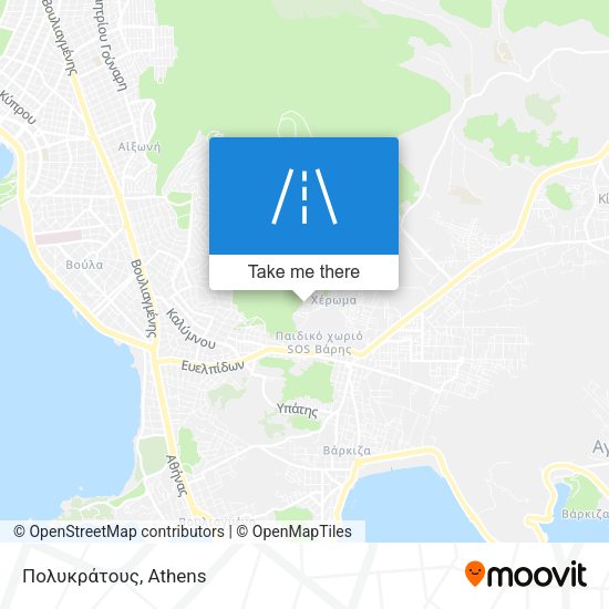 Πολυκράτους map